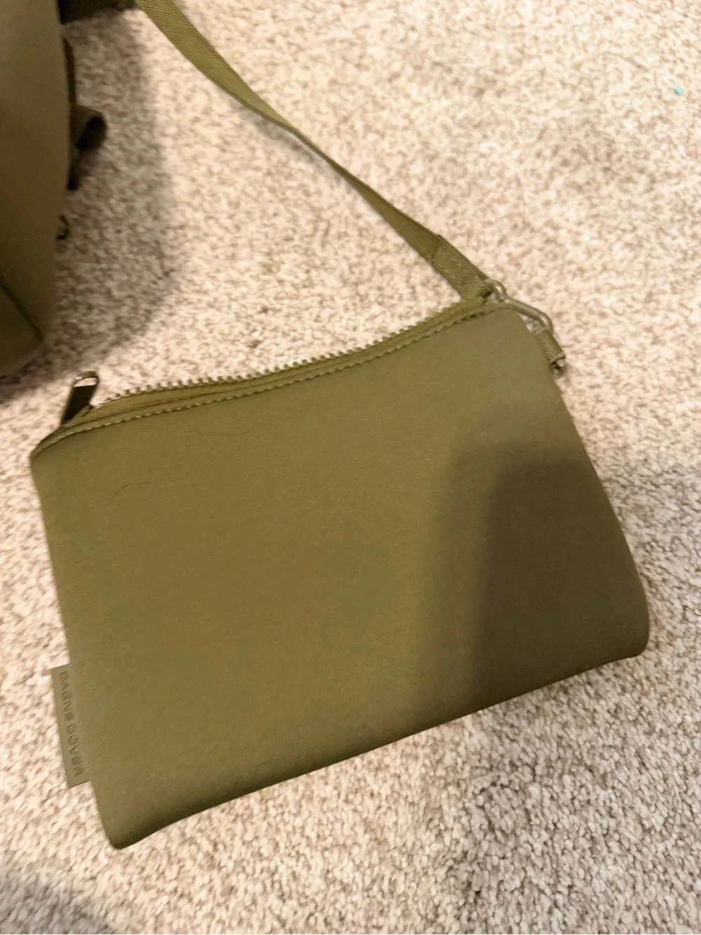 Dagne Dover Large DAKOTA Neoprene Backpack Moss Green